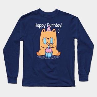 Happy Purrday! Long Sleeve T-Shirt